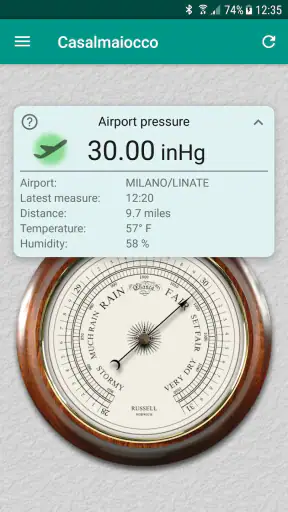 Accurate Barometer PRO screenshot