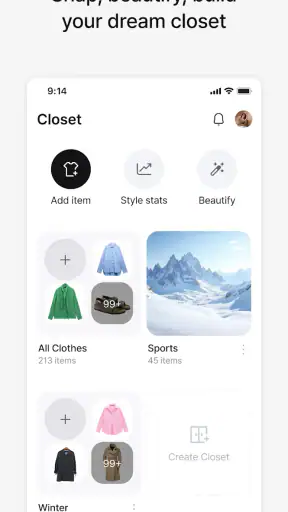 Acloset - AI Fashion Assistant screenshot