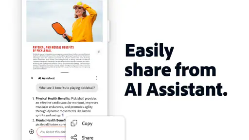 Adobe Acrobat Reader: Edit PDF screenshot