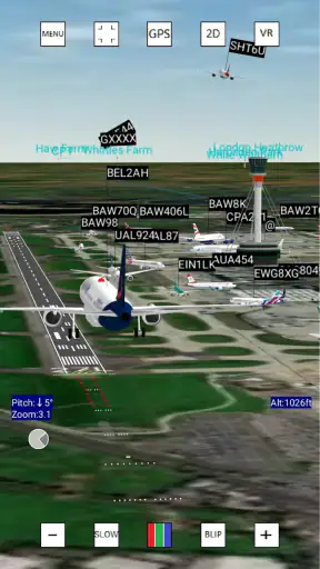ADSB Flight Tracker screenshot