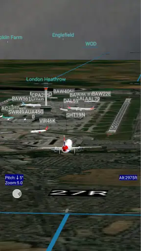 ADSB Flight Tracker screenshot