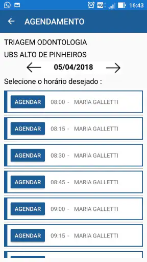 Agenda Fácil - Prefeitura SP screenshot