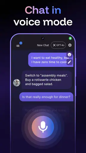 AI Speech Chatbot Text & Voice screenshot