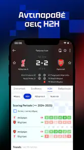 AiScore - Ζωντανά Αποτελέσματα screenshot