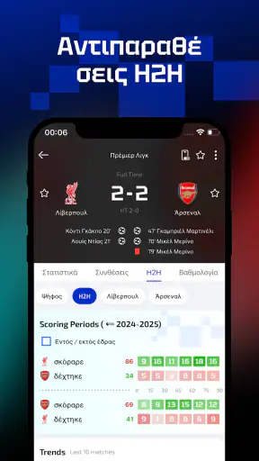 AiScore - Ζωντανά Αποτελέσματα screenshot
