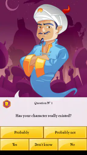 Akinator screenshot