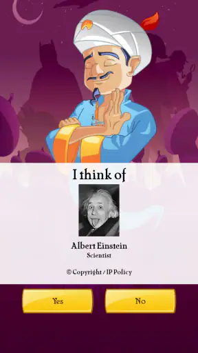 Akinator screenshot