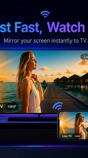 All Cast TV & Screen Mirroring screenshot