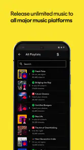 Amuse Music Distribution screenshot