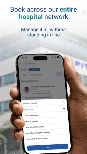 Aster Health screenshot