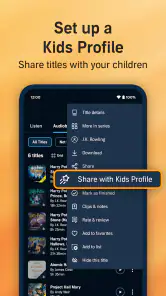 Audible screenshot