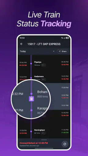 Auto Train Ticket Booking screenshot