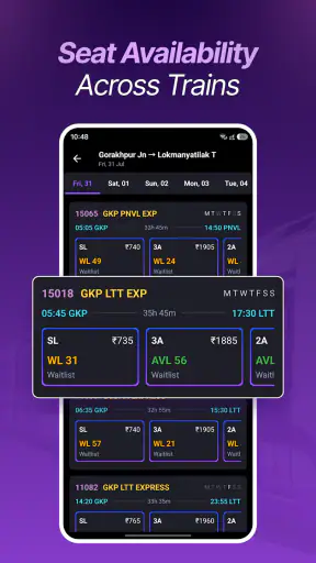 Auto Train Ticket Booking screenshot