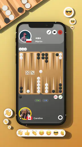 Backgammon Online screenshot