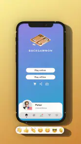 Backgammon Online screenshot