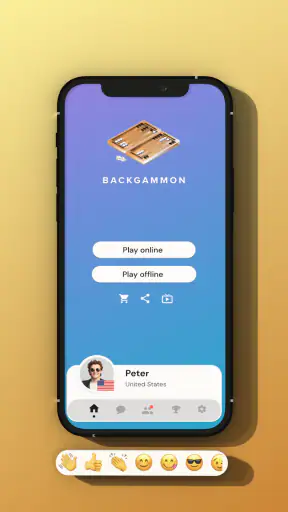 Backgammon Online screenshot