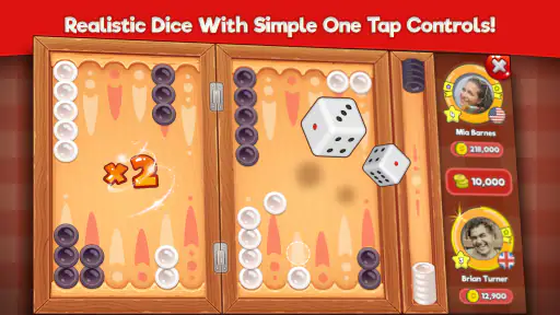 Backgammon Stars: Board Game screenshot