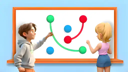 Ball Connect Puzzle: Link Dots screenshot