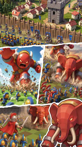 Battle Simulator: Merge Master screenshot