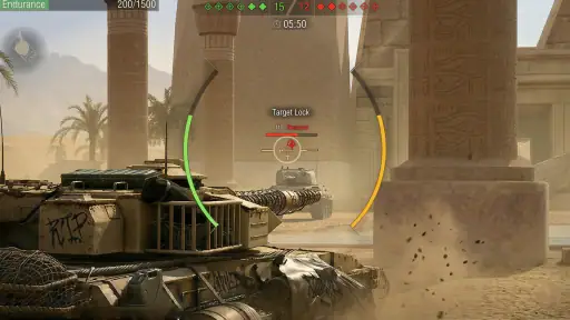Battle Tanks：War tank games screenshot