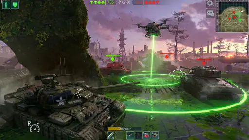 Battle Tanks：War tank games screenshot