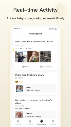 Bebememo - Smart Baby Journal screenshot