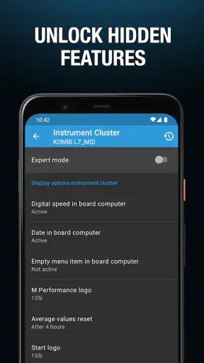 BimmerCode for BMW and MINI screenshot