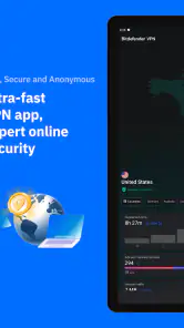 Bitdefender VPN screenshot