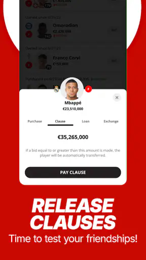 Biwenger screenshot