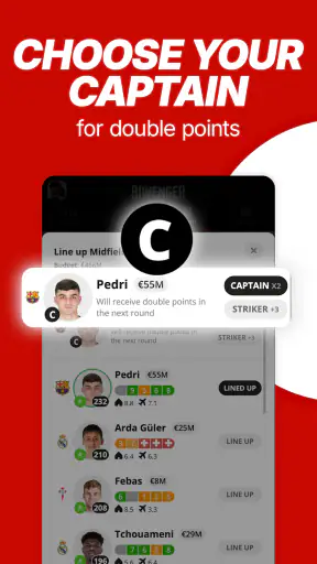 Biwenger screenshot