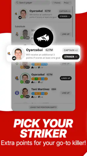 Biwenger screenshot