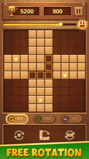 Block Puzzle Wood Blast screenshot