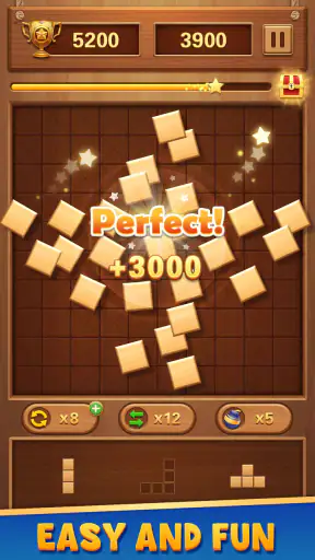 Block Puzzle Wood Blast screenshot