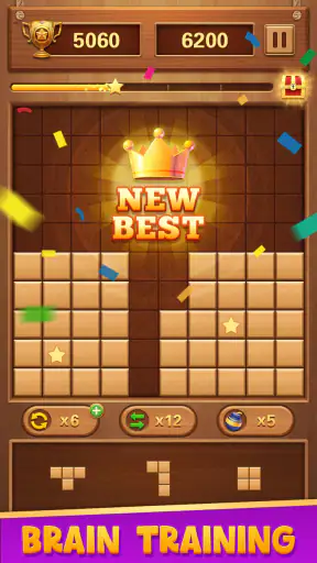 Block Puzzle Wood Blast screenshot
