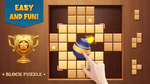 Block Puzzle Wood Blast screenshot
