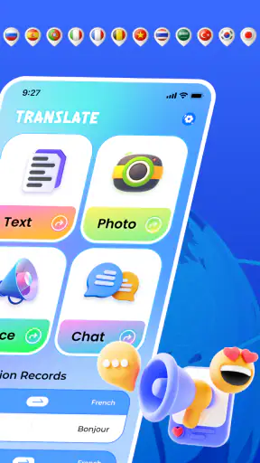 Blue Cat-Voice Translator screenshot