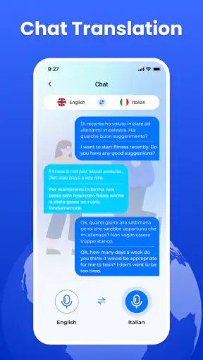 Blue Cat-Voice Translator screenshot
