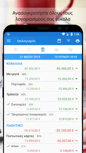 Bluecoins - Προϋπολογισμός screenshot