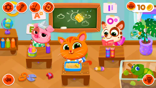 Bubbu School -Τα Γλυκά Μου Ζώα screenshot