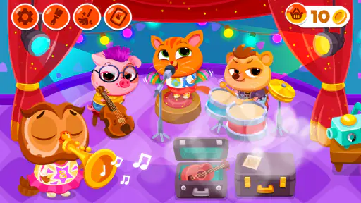 Bubbu School -Τα Γλυκά Μου Ζώα screenshot