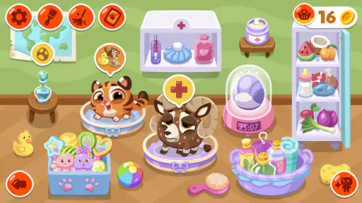 Bubbu School -Τα Γλυκά Μου Ζώα screenshot