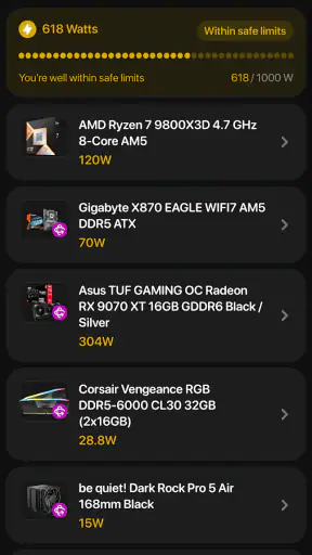BuildCores: 3D Part Picker PC screenshot