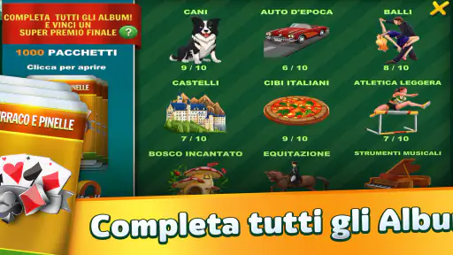 Burraco e Pinelle Online screenshot