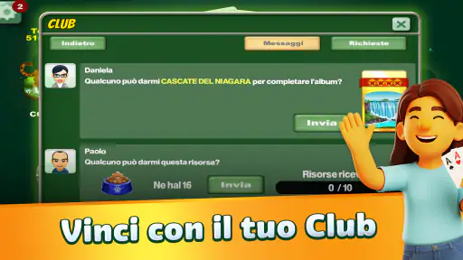 Burraco e Pinelle Online screenshot
