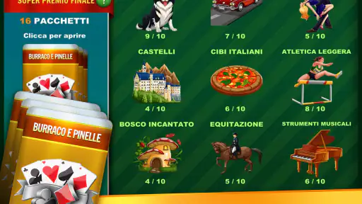 Burraco e Pinelle Online screenshot