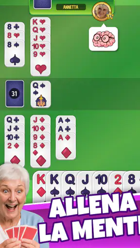 Burraco la Sfida - Online screenshot
