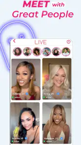 Cafe - Live video chat screenshot