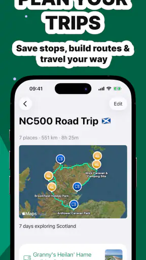 Campernight RV & Camper Spots screenshot