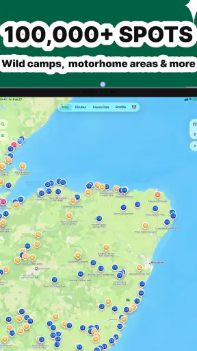 Campernight RV & Camper Spots screenshot