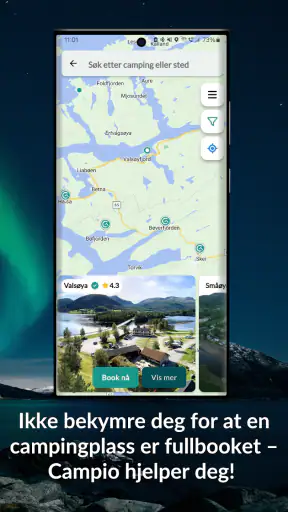 Campio - Finn og book camping screenshot